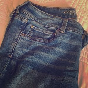 American Eagle crop jeans size 10